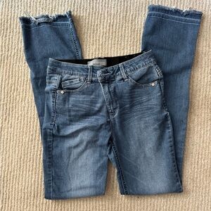 Wit and Wisdom Stylish Blue slit flare Denim Jeans
